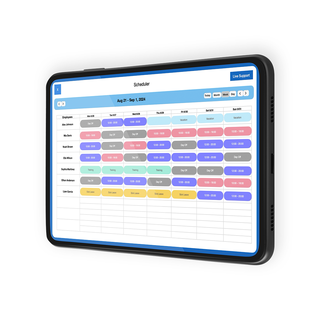 HR Scheduler tool